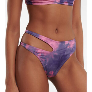 Off-White NWT Women's Virgil Abloh Tie-Dye Cutout Bikini BOTTOM Size XXS